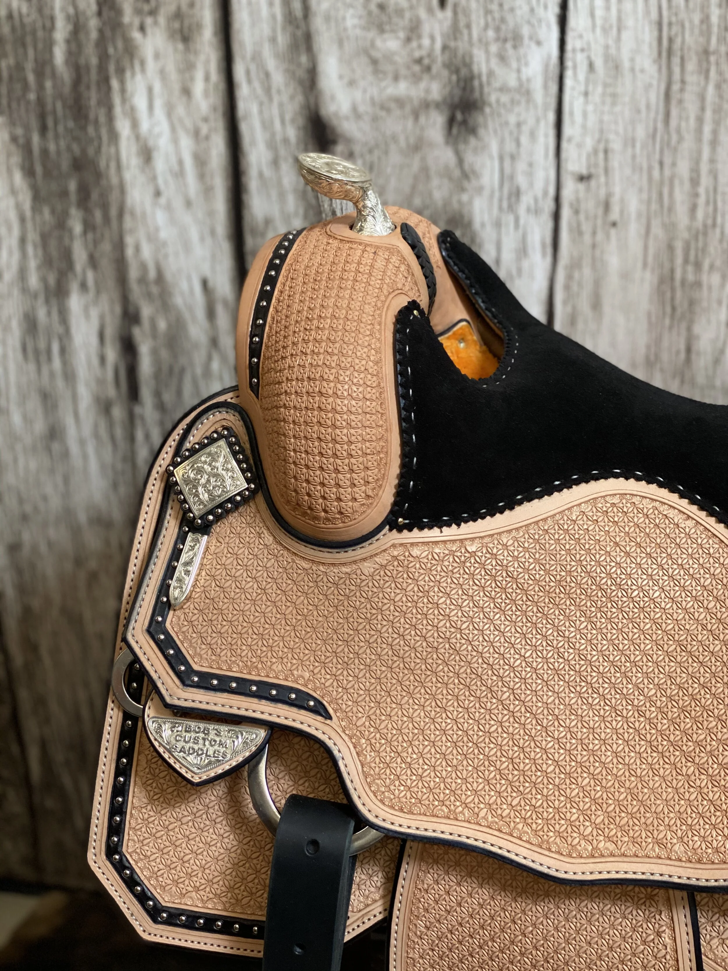 Silver Show Saddle