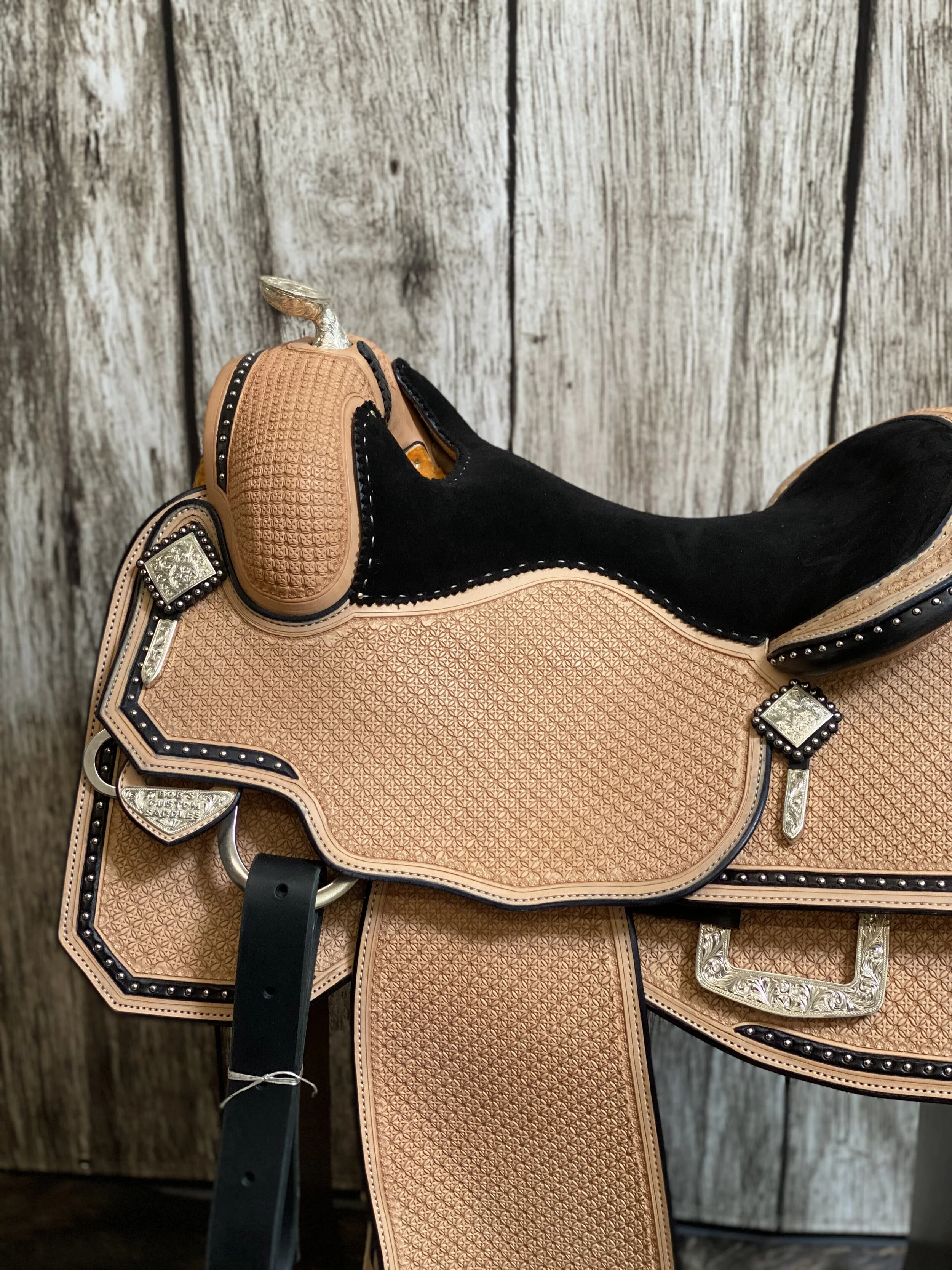Silver Show Saddle