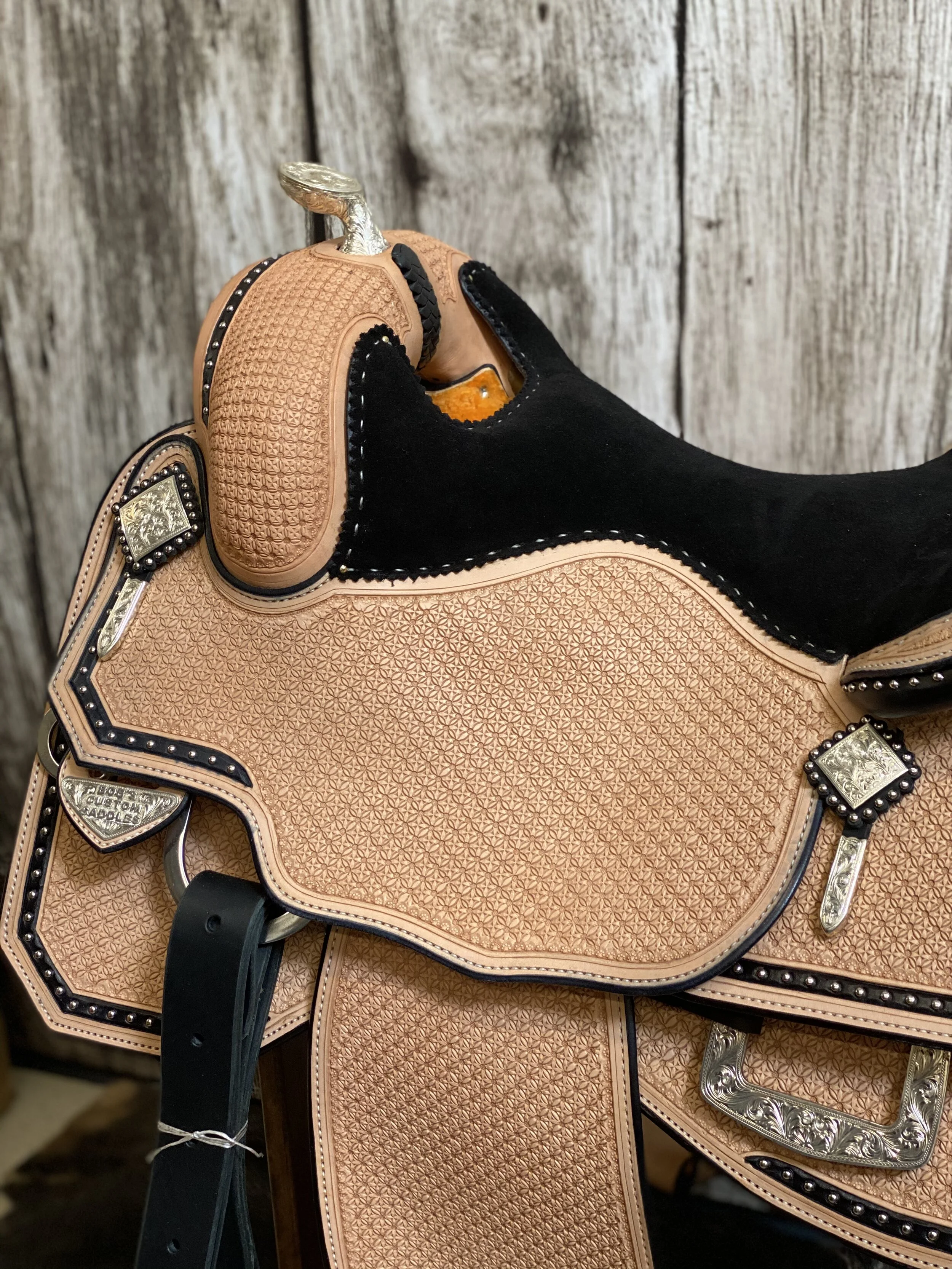 Silver Show Saddle