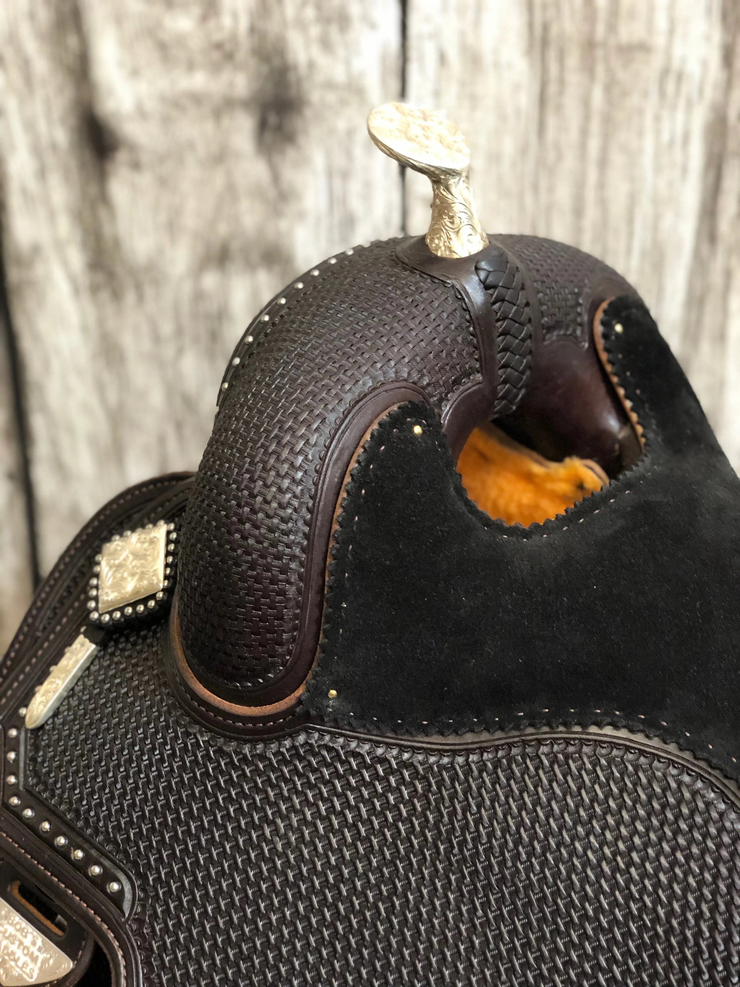 Silver Show Saddle